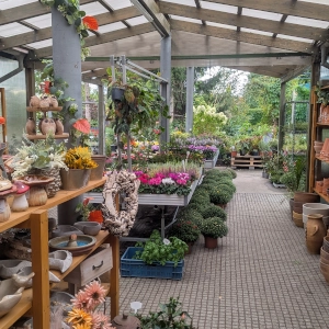 Zahradnictví Šrámek galerie interiér